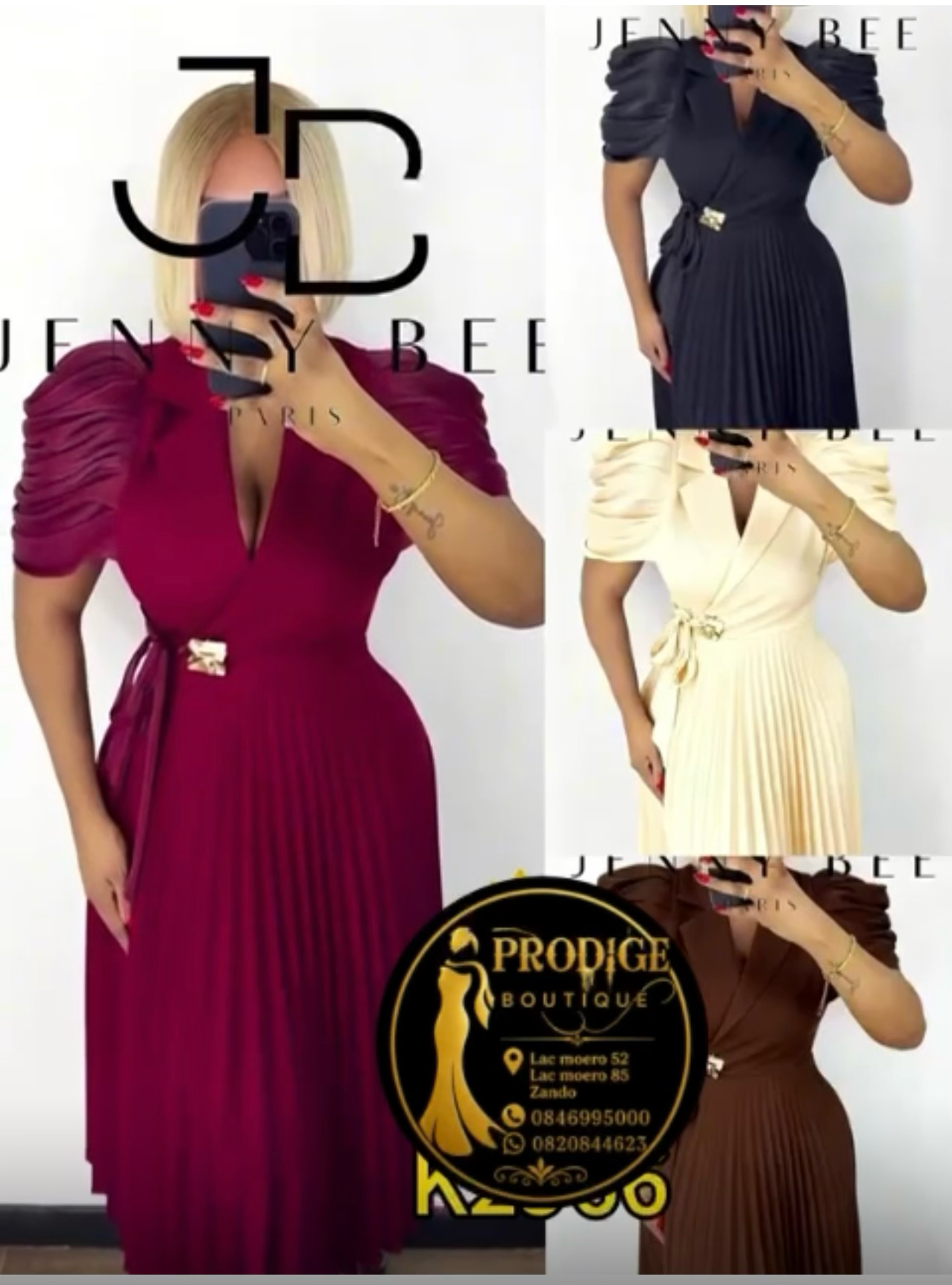 Robe 2963 boucles